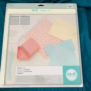 We r memory keepers score board